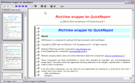 TRichView in Quick Report